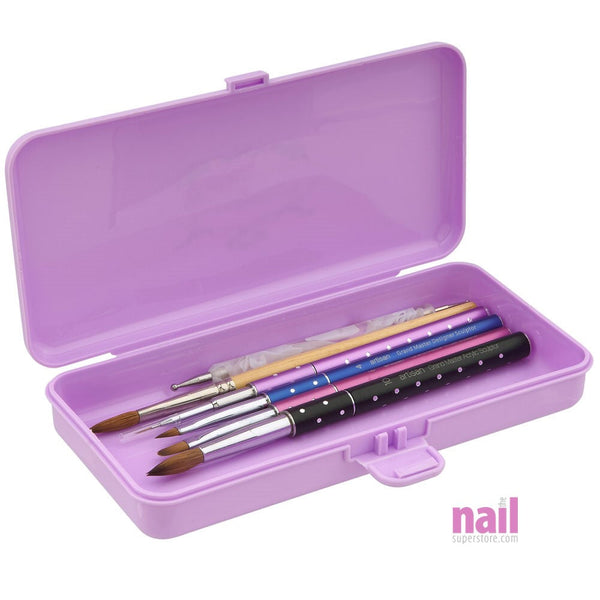 Nail Tool Organizer Storage Box Case Only | Purple - Each