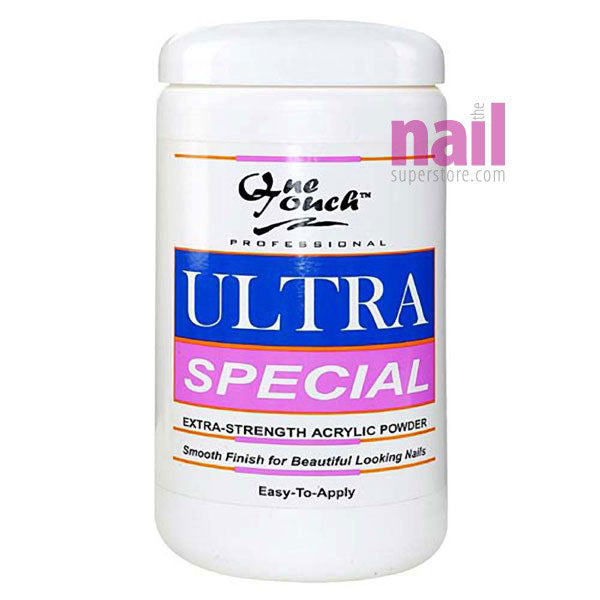 OneTouch Acrylic Nail Powder | High Impact - Amazing Retention - Special Mixed - 24 oz - The Nail Superstore