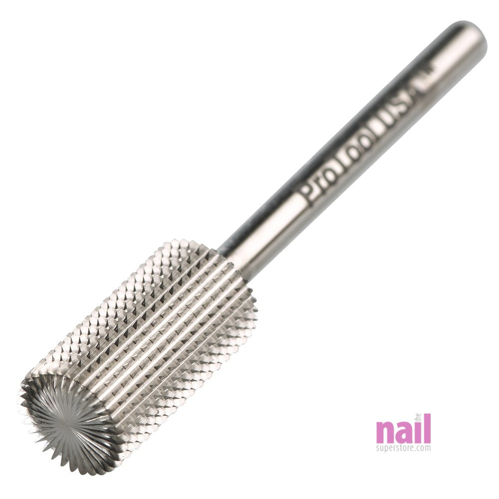 Premium 3-in-1 Carbide Nail Drill Bit | Medium - Silver - Each