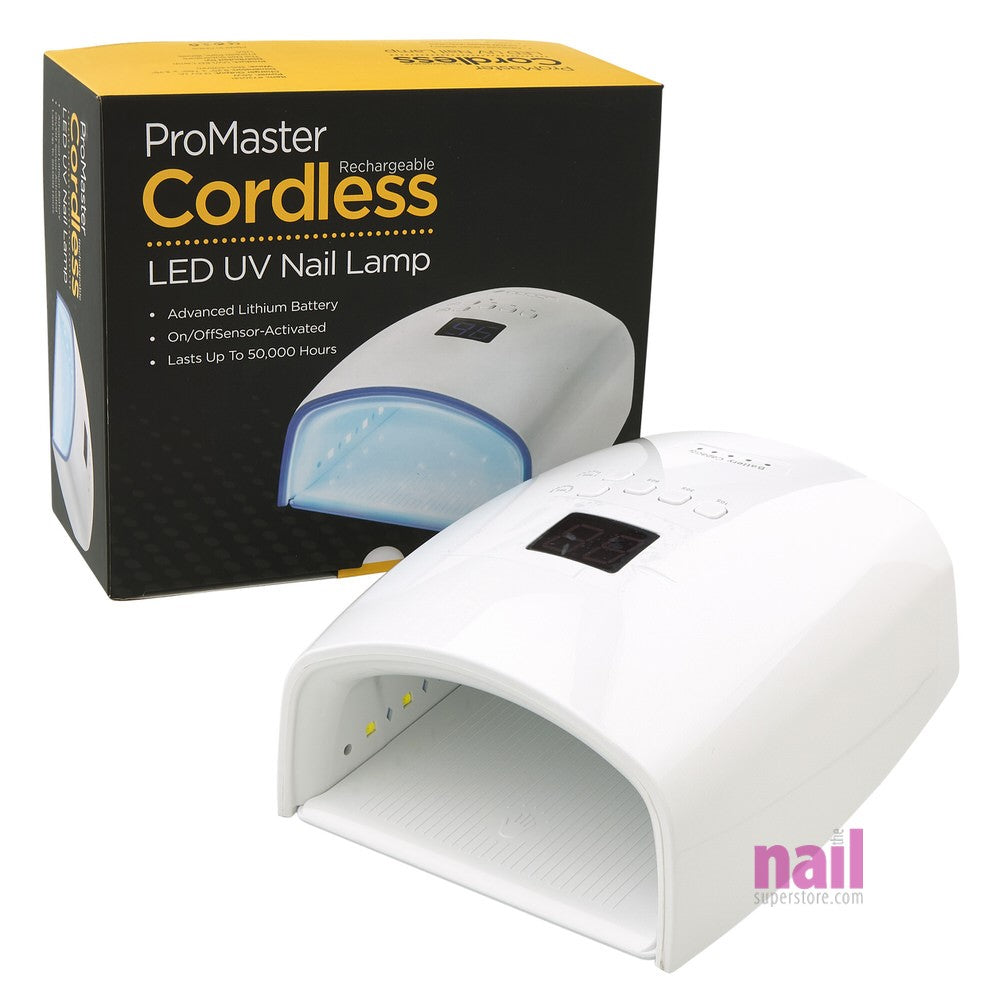 ProMaster Cordless UV LED Nail Lamp | Portable & Rechargable - Each - The Nail Superstore