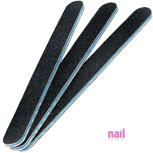 ProMaster Professional Nail File 48 Ct | Blue Center - 80/100 Grit - Pack