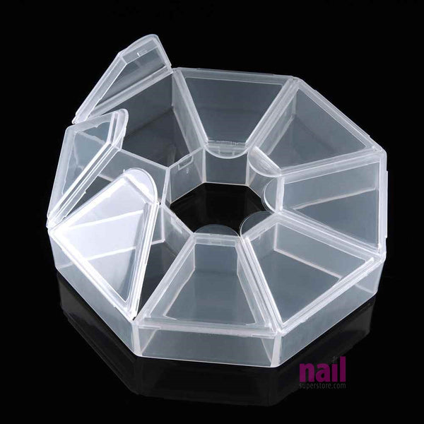 Rhinestone, Nail Jewelry, Nail Art Storage Box | 8 Grids - Each