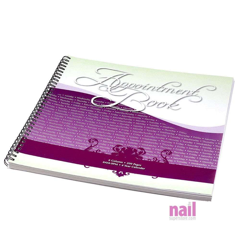 Salon Appointment Book | 6 Columns - Each - The Nail Superstore