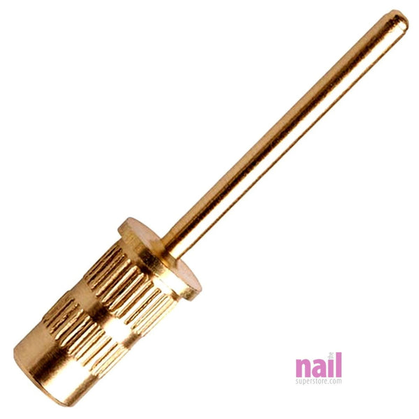 Sanding Band Mandrel Bit | Tight & Snug Fit - 3/32" Shank - Gold or Silver Color - Each