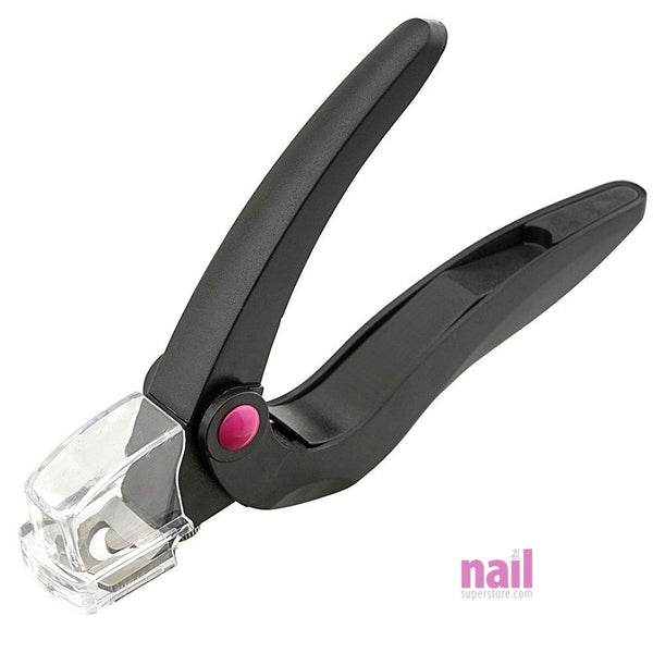 Triple Nail Tip Cutter | Ergonomic Handle - Black - Each