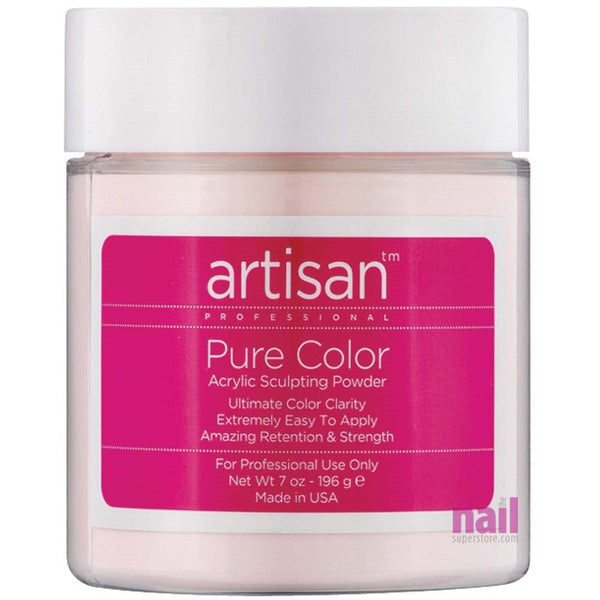 Artisan Acrylic Nail Powder | Opaque Pink - Amazing Adhesion - 7 oz