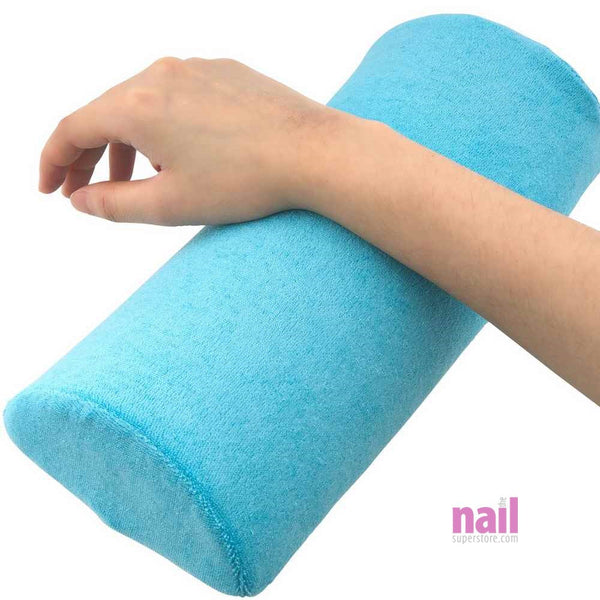 Manicure Cushion Pillow | Soft Cotton - Blue - Each