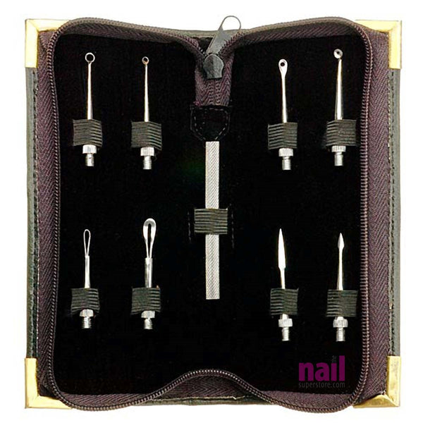 Facial & Skin Care Implement Kit | Professional Quality - 9 pieces