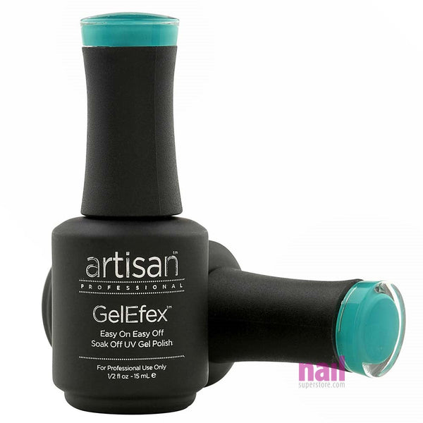 Artisan GelEfex Gel Nail Polish | Advanced Formula - Turquoise Escape - 0.5 oz