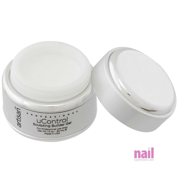 Artisan uControl Builder Gel | Ultra White for Stunning French Manicure - 1 oz