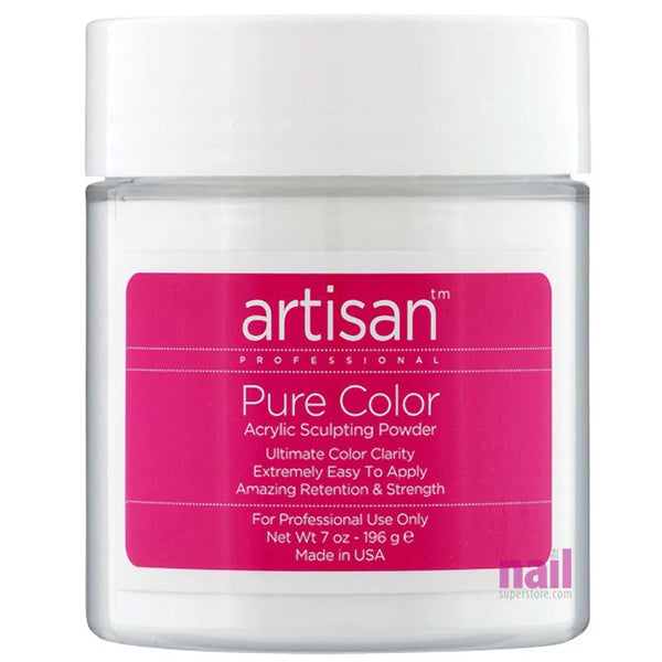 Artisan Acrylic Nail Powder | Natural Color - Self Leveling - 7 oz