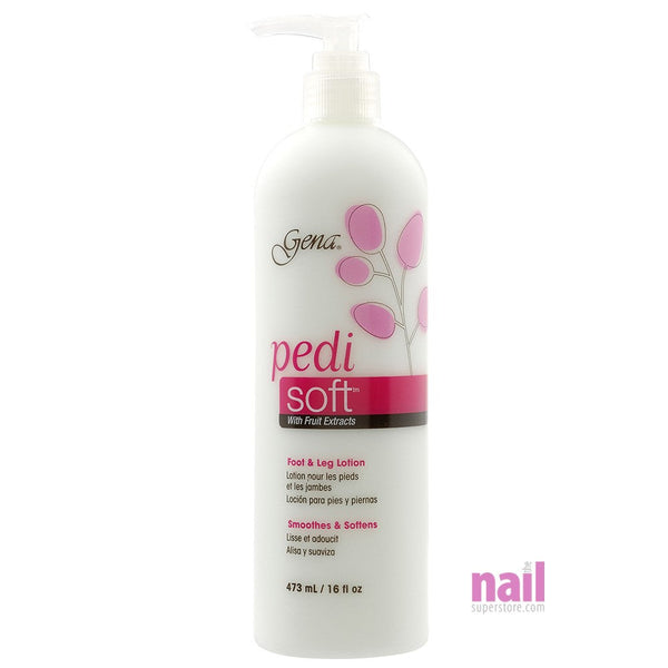 Gena Pedi Soft | Smoothes & Softens Dry Feet - 16 oz