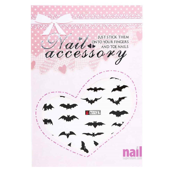 Halloween Nail Art Sticker Decal | Pack #9 - Each