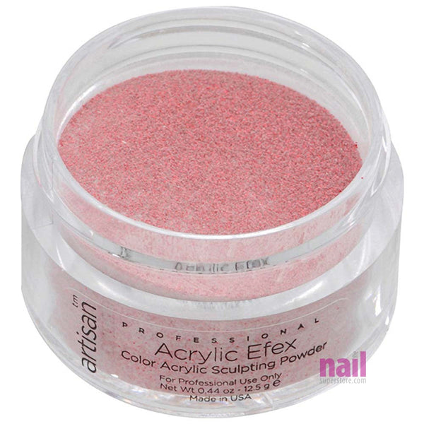 Artisan Colored Acrylic Nail Powder | Professional Size - Red Glitters - 0.88 oz