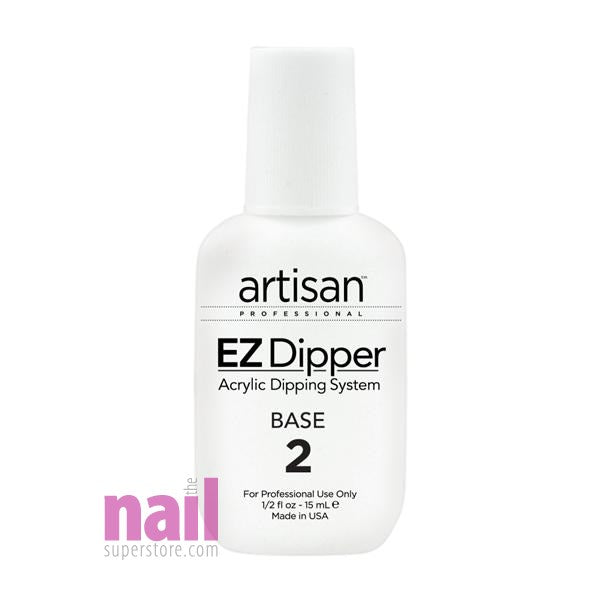 Artisan EZ Dipper Nail Base Resin – Step #2 | Maximum Strength - Superior Adhesion - 0.5 oz