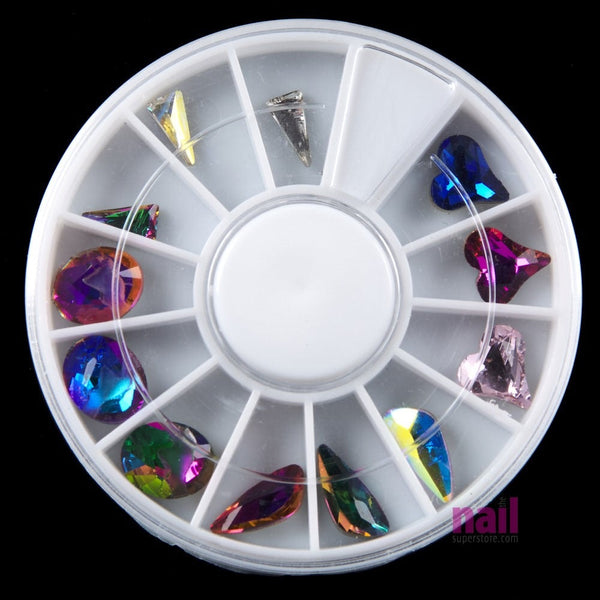 Premium Crystal 3D Nail Art Rhinestones | Pack #4 - Pack