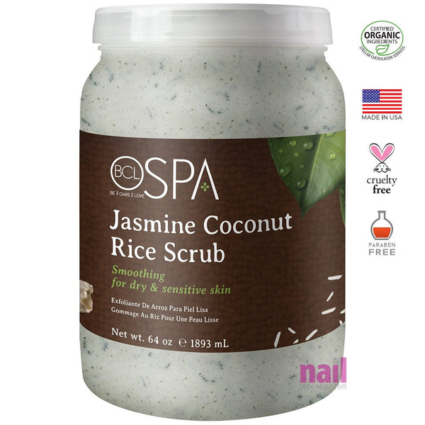 BCL Spa Pedicure Scrub | Jasmine & Coconut - 64 oz