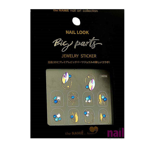 Japanese 3D Nail Art Jewelry Stickers | Pack #JN006 - Each
