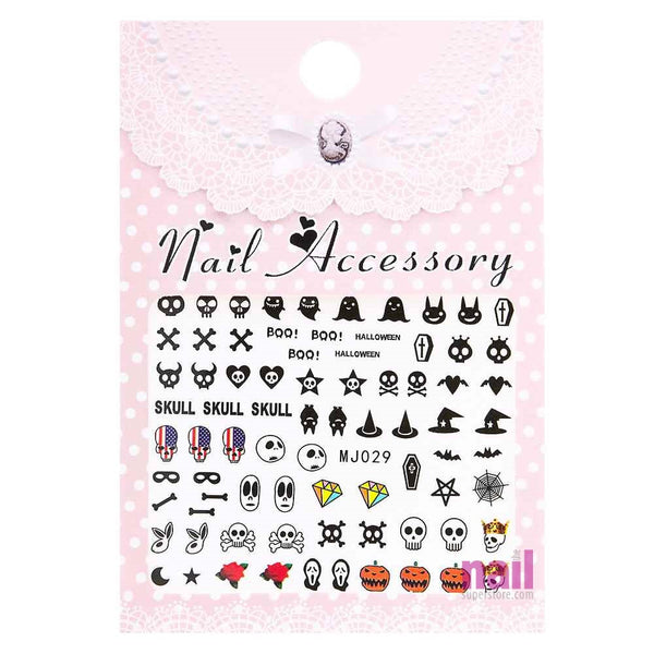 Halloween Nail Art Sticker Decal | Pack #4 - Each