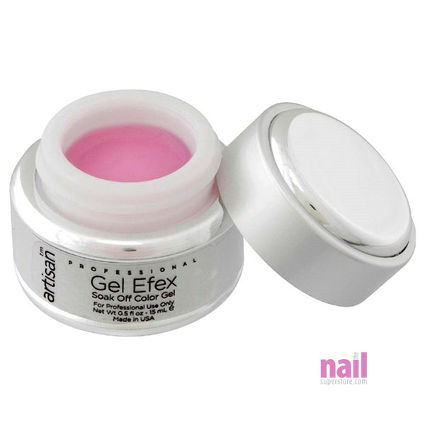 Artisan Soak Off Gel Nail Polish | Sheer Pink - Pro Size - 1 oz