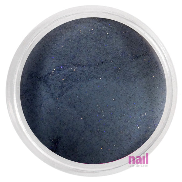 Artisan EZ Dipper Colored Acrylic Nail Dipping Powder | Black Shimmer - 1 oz