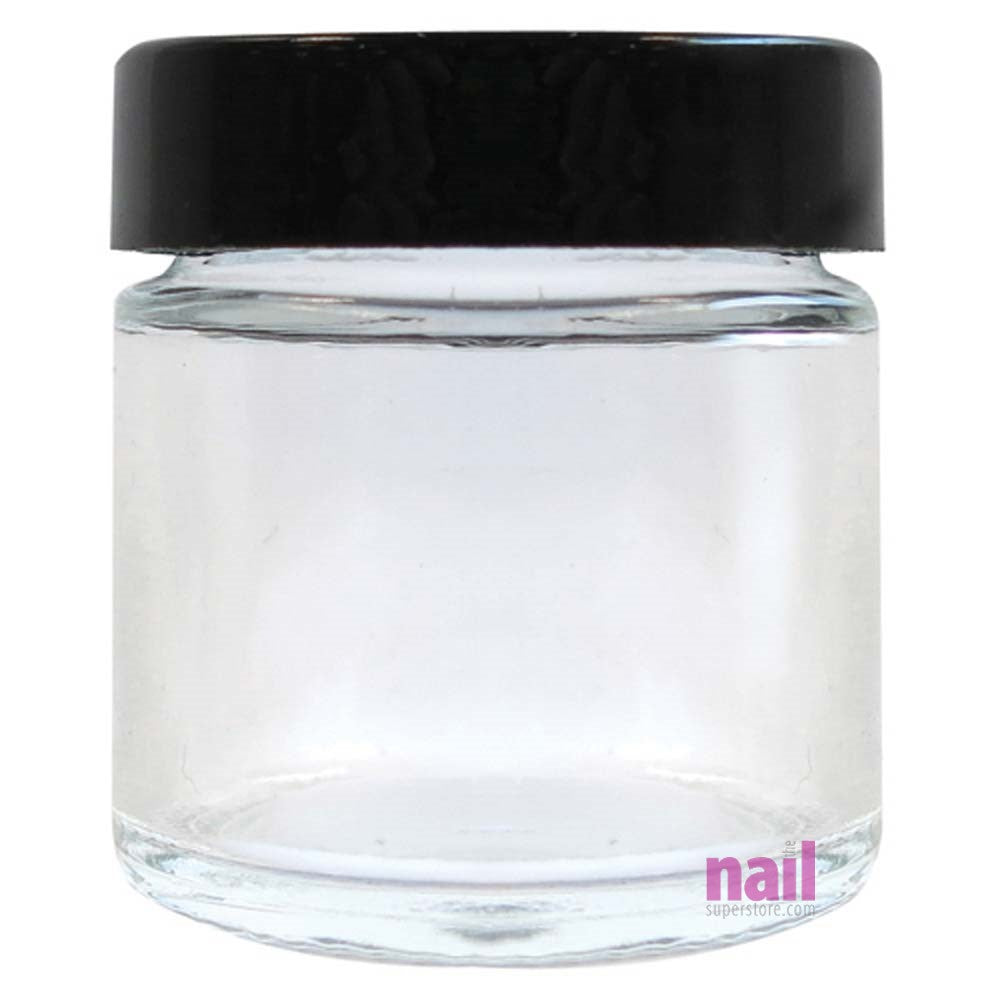 Empty Cosmetic Glass Jar | 2 oz - Each