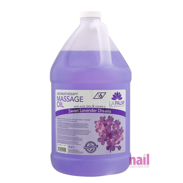 La Palm - Massage Oil | Lavender - Bulk Size - Gallon