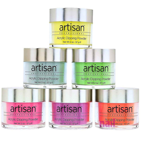 Artisan Instant Dry™ Dipping Powder | Exotic Heat Wave Collection - Set of 6 pcs
