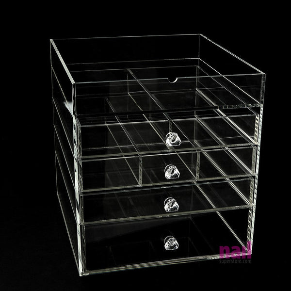 Professional Acrylic Storage Display | Organizes Nail Arts, Dipping Powders, Gel Nail & Much More - Each