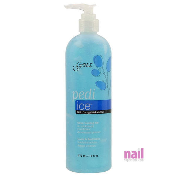 Gena Pedi Ice | Cooling, Revitalizing Sensation - 16 oz