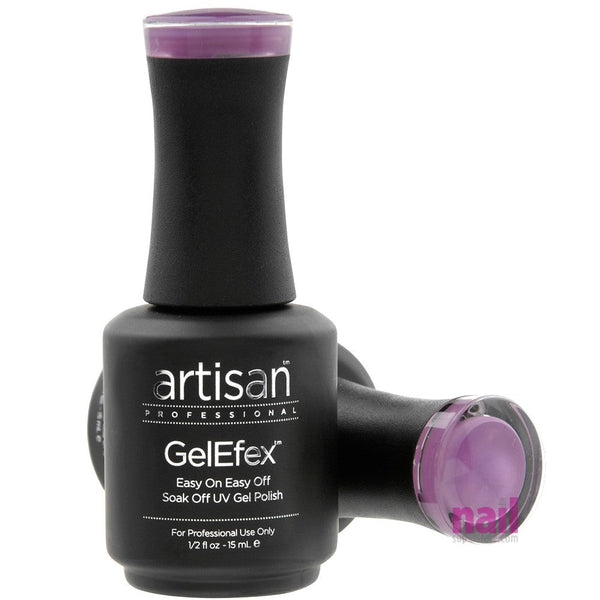 Artisan GelEfex Gel Nail Polish | Advanced Formula – Lightning Purple - 0.5 oz