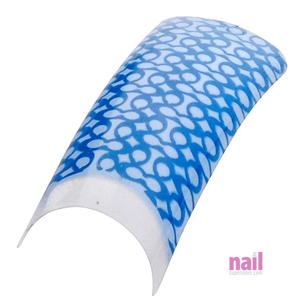 Artisan Pre Designed Nail Tips | Design #09 - Pack of 100 pcs